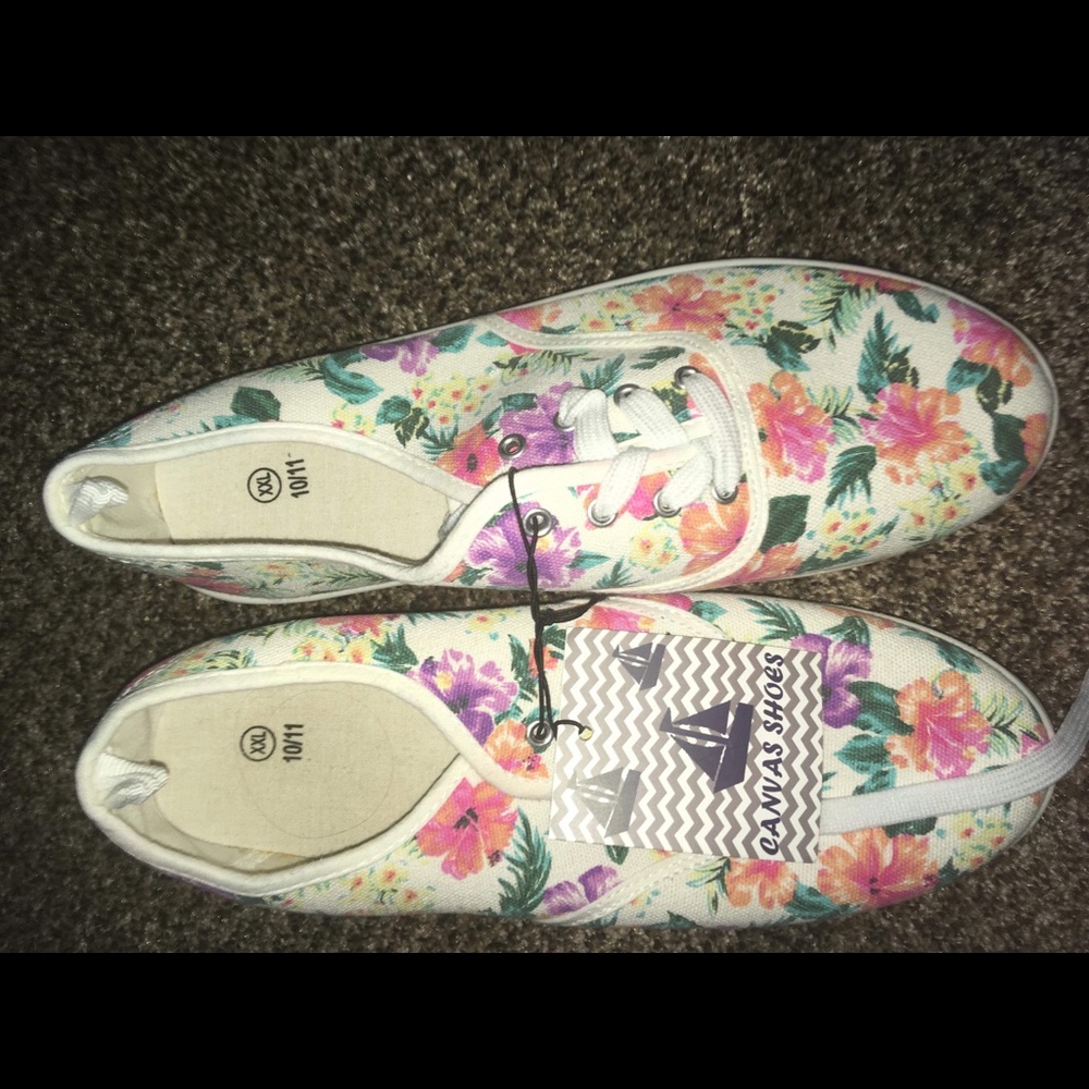 Floral Designed Shoes